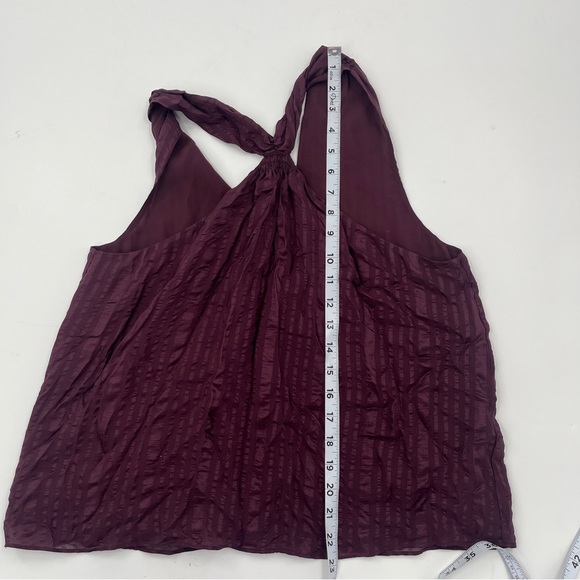 NWOT - Frame Silk Tone on Tone Striped Swing Tank Top - Size Medium - Picture 3 of 8